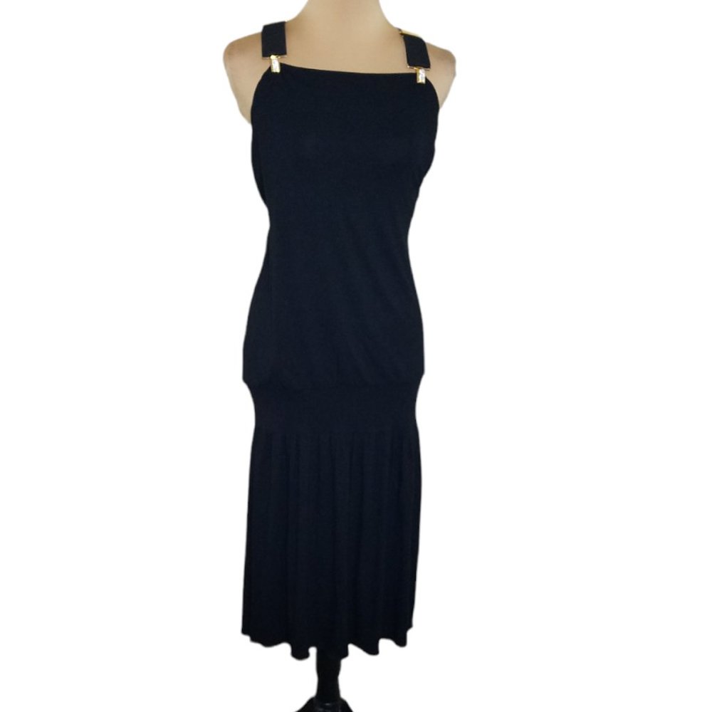 Faith Connexion Suspender Black Dress